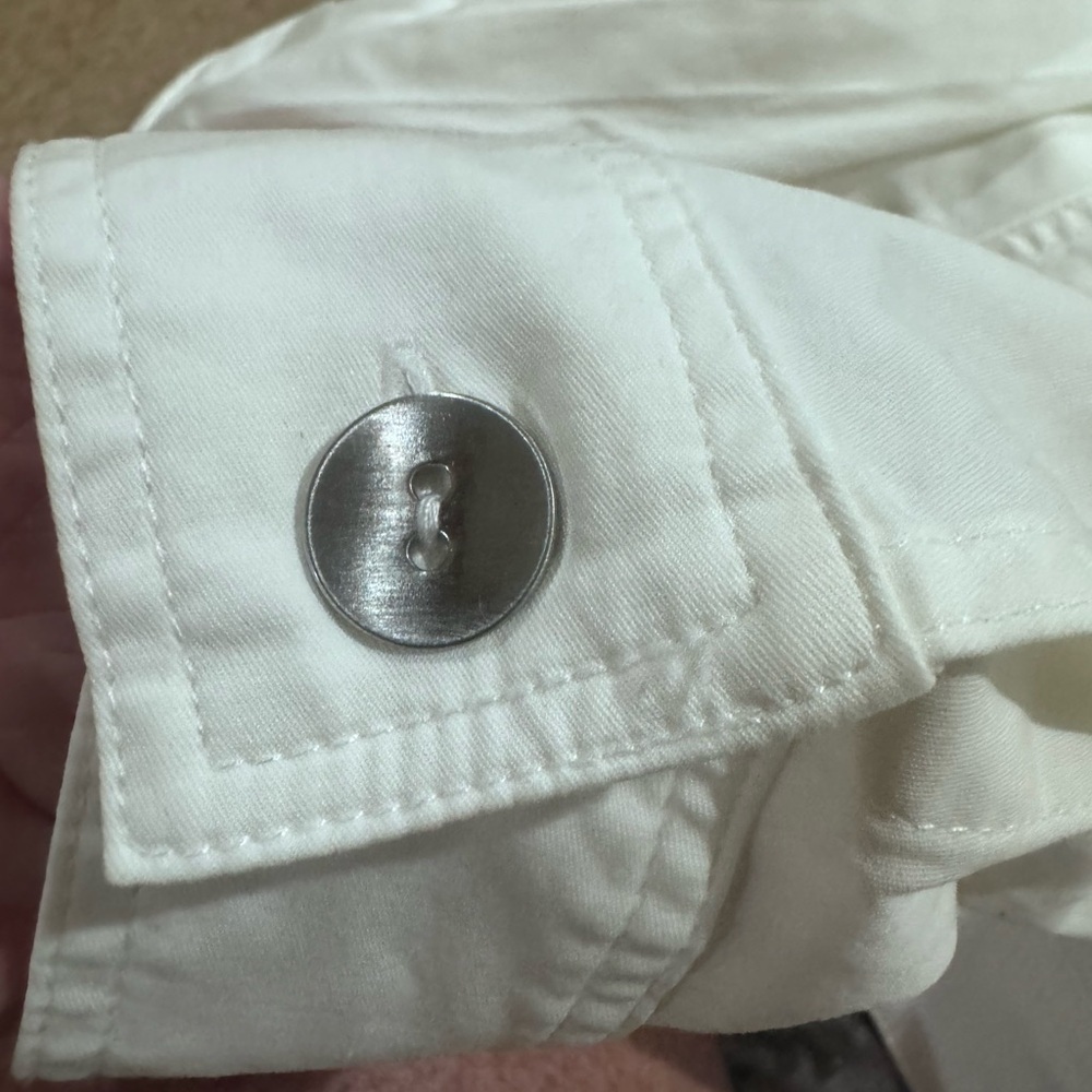 NWT whbm casual white jacket. Sz 8 - Picture 10 of 13